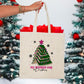 All Booked for Christmas Canvas Tote Bag – Perfect Holiday Gift for Book Lovers