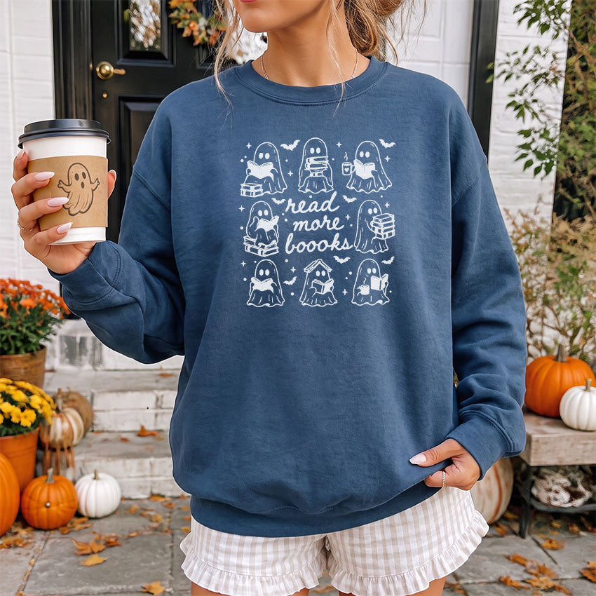 The Boo Book Club Gildan Crewneck Sweatshirt