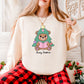 Beary Bookmas Lightweight Comfort Colors Sweatshirt