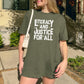 Literacy And Justice For All Gildan Softsyle Shirt