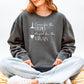 Came for the Hero Stayed for the Villain Lightweight Comfort Colors Sweatshirt