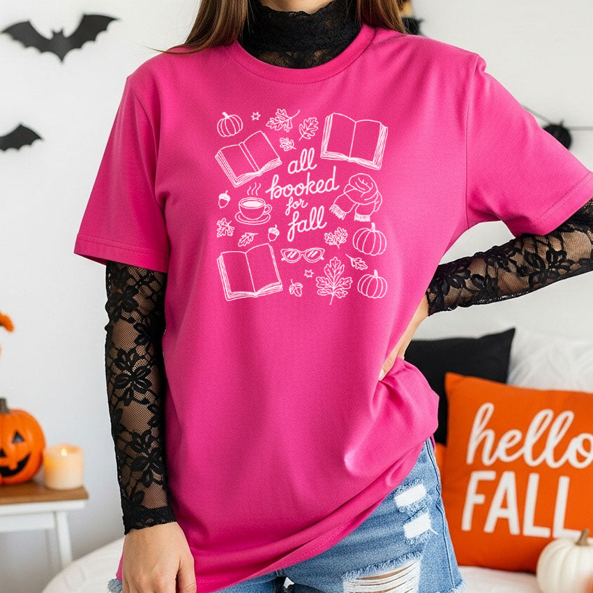 All Booked for Fall Gildan Softstyle Shirt