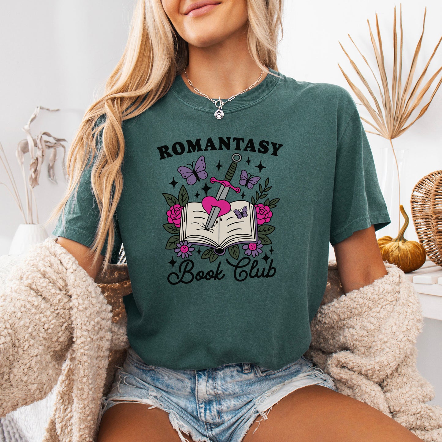 Romantasy Book Club Comfort Colors Shirt