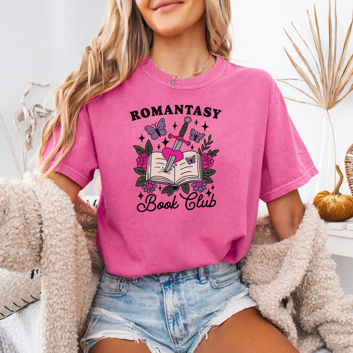 Romantasy Book Club Comfort Colors Shirt