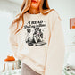 I Read Past My Bedtime Lightweight Comfort Colors Sweatshirt
