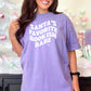Santa’s Favorite Bookish Babe Heavyweight Comfort Colors Shirt
