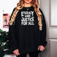 Literacy And Justice For All Lightweight Comfort Colors Sweatshirt