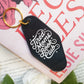 Tired Moms Book Club Retro Motel Keychain