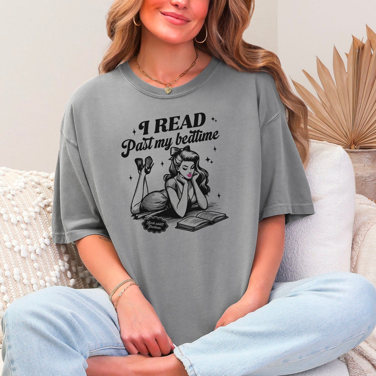 I Read Past My Bedtime Heavyweight Comfort Colors Shirt