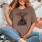 Book Girl Fall Edition- Comfort Colors Heavyweight Shirt | Cozy Bookworm Tee