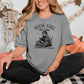 Book Girl Fall Edition- Comfort Colors Heavyweight Shirt | Cozy Bookworm Tee