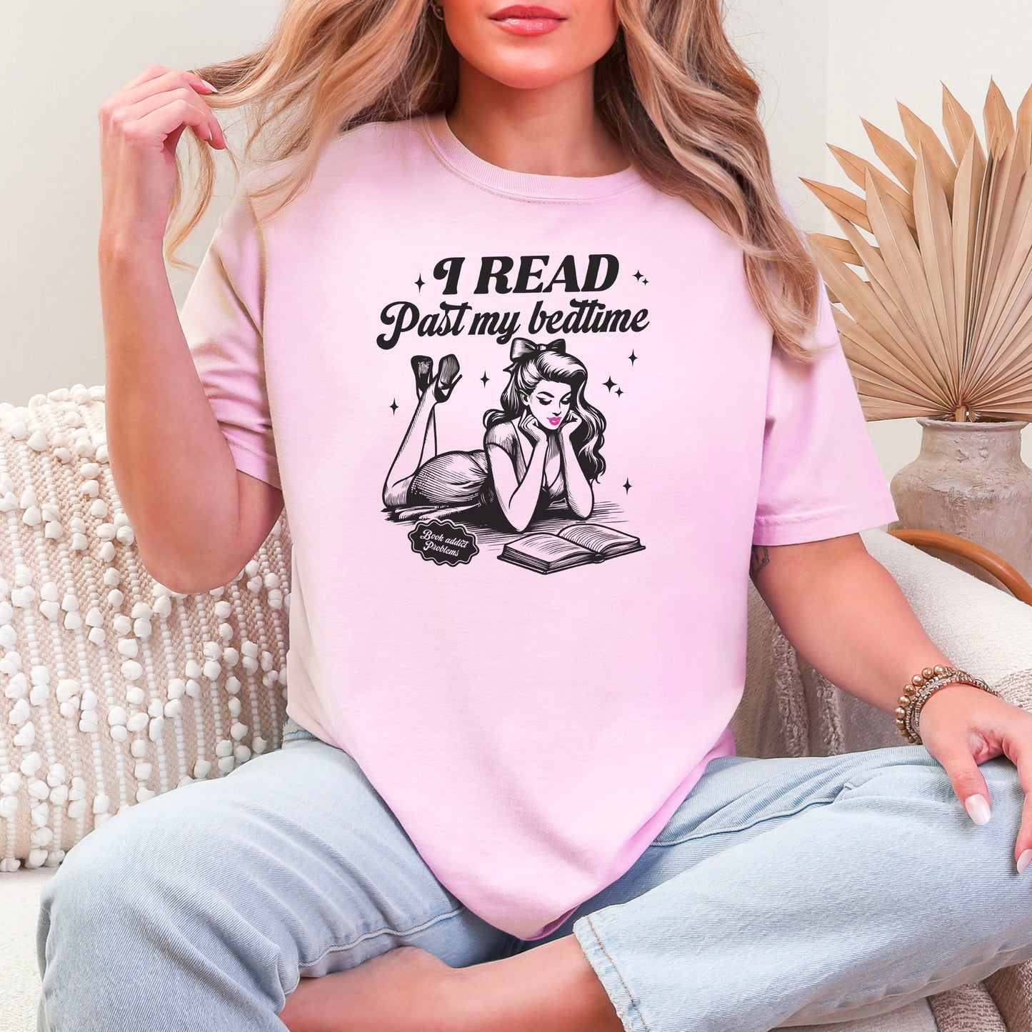 I Read Past My Bedtime Heavyweight Comfort Colors Shirt