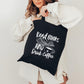 Read Books And Drink Coffee Canvas Tote Bag