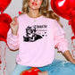 All Booked For Valentine’s Day Gildan Crewneck Sweatshirt