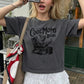 Cool Moms Read Books Heavyweight Comfort Colors Boxy Cropped Shirt