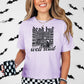 Dead But Well Read Heavyweight Comfort Colors Boxy Cropped Tee
