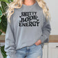 Smutty Book Energy Lightweight Comfort Colors Sweatshirt