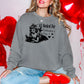 All Booked For Valentine’s Day Lightweight Comfort Colors Sweatshirt