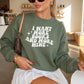 I Want More Books And More Wine Gildan Crewneck Sweatshirt