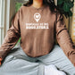 Mentally at the Bookstore Lightweight Comfort Colors Sweatshirt