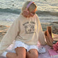 Book Girl Summer Gildan Crewneck Sweatshirt