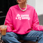 All I Need Are My Coffee & My Books Gildan Crewneck Sweatshirt