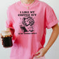 I Like My Coffee Icy & My Books Spicy Heavyweight Comfort Colors Shirt