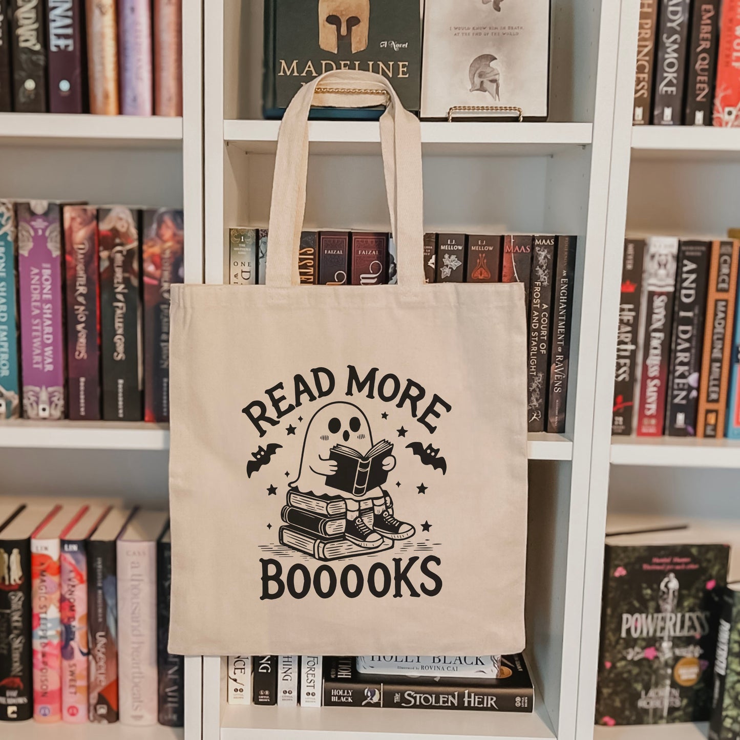 Read More Booooks Canvas Tote Bag Canvas Tote Bag