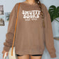 Smutty Books And Wine Lightweight Comfort Colors Sweatshirt