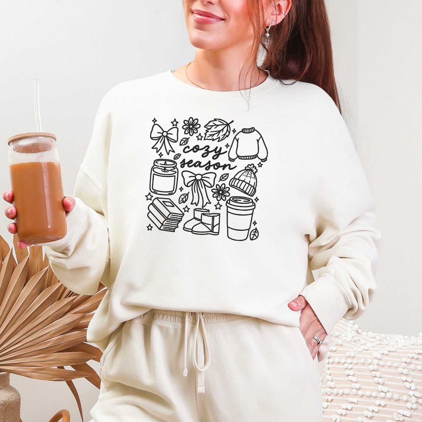 Cozy Season Lightweight Comfort Colors Sweatshirt Bookish Fall Collection