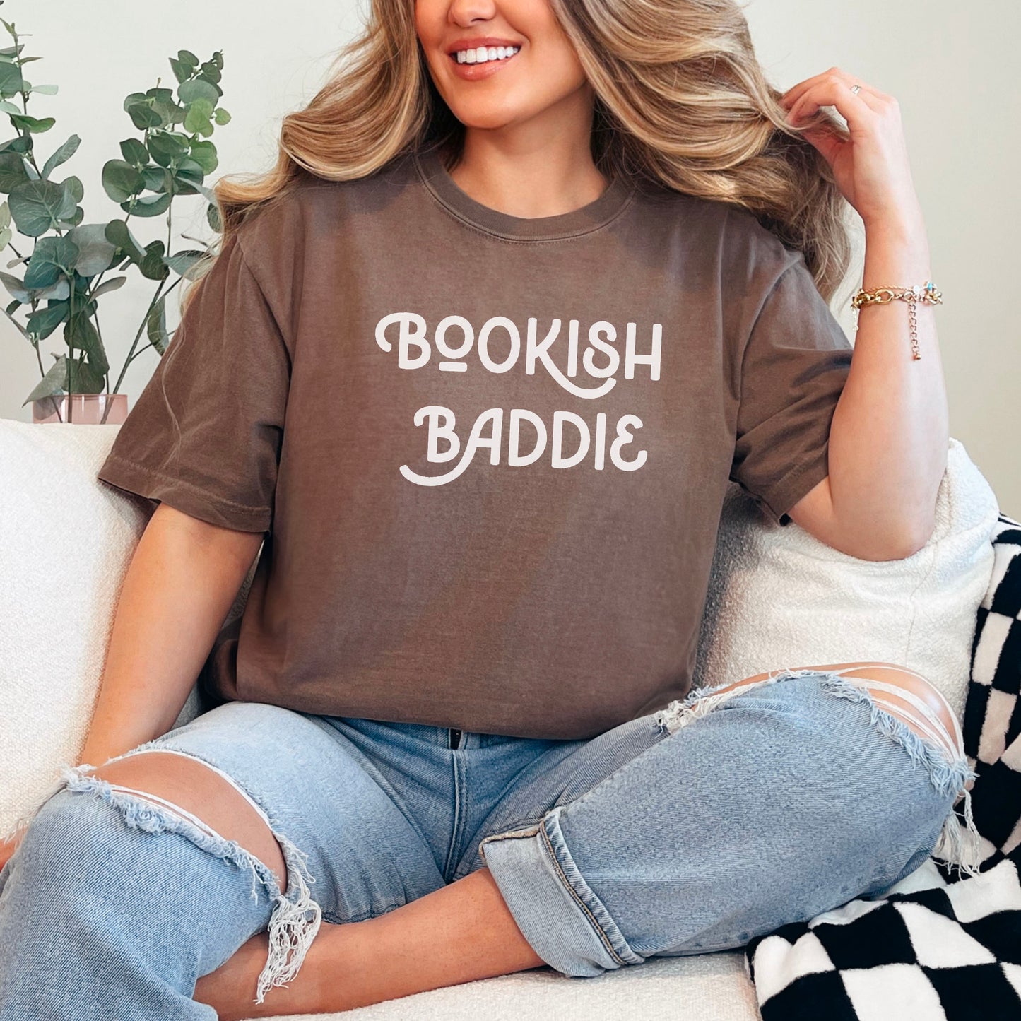 Bookish Baddie Comfort Colors Heavyweight Shirt