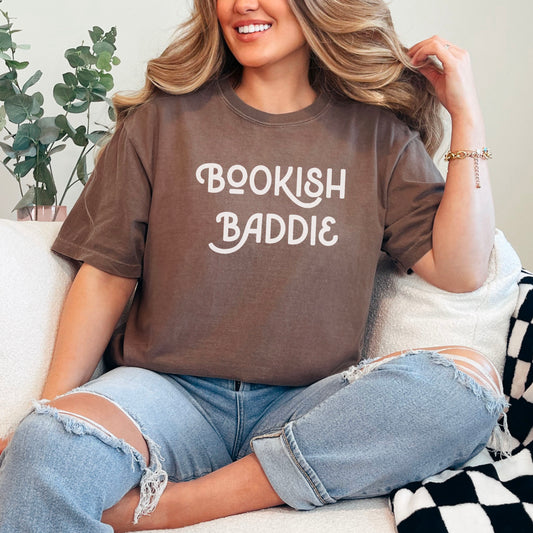 Bookish Baddie Comfort Colors Heavyweight Shirt