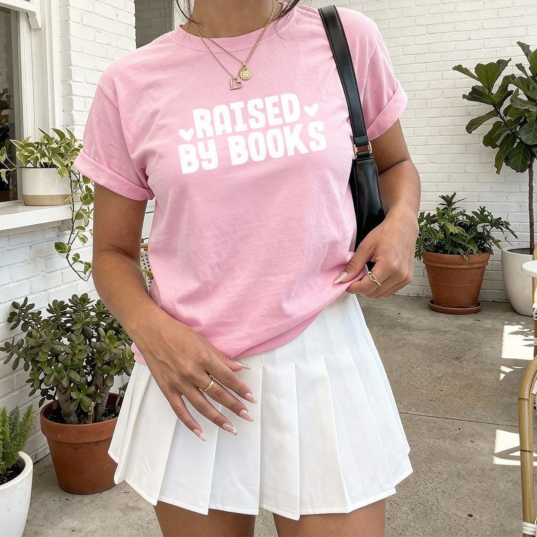 Raised By Books Heavyweight Comfort Colors Shirt
