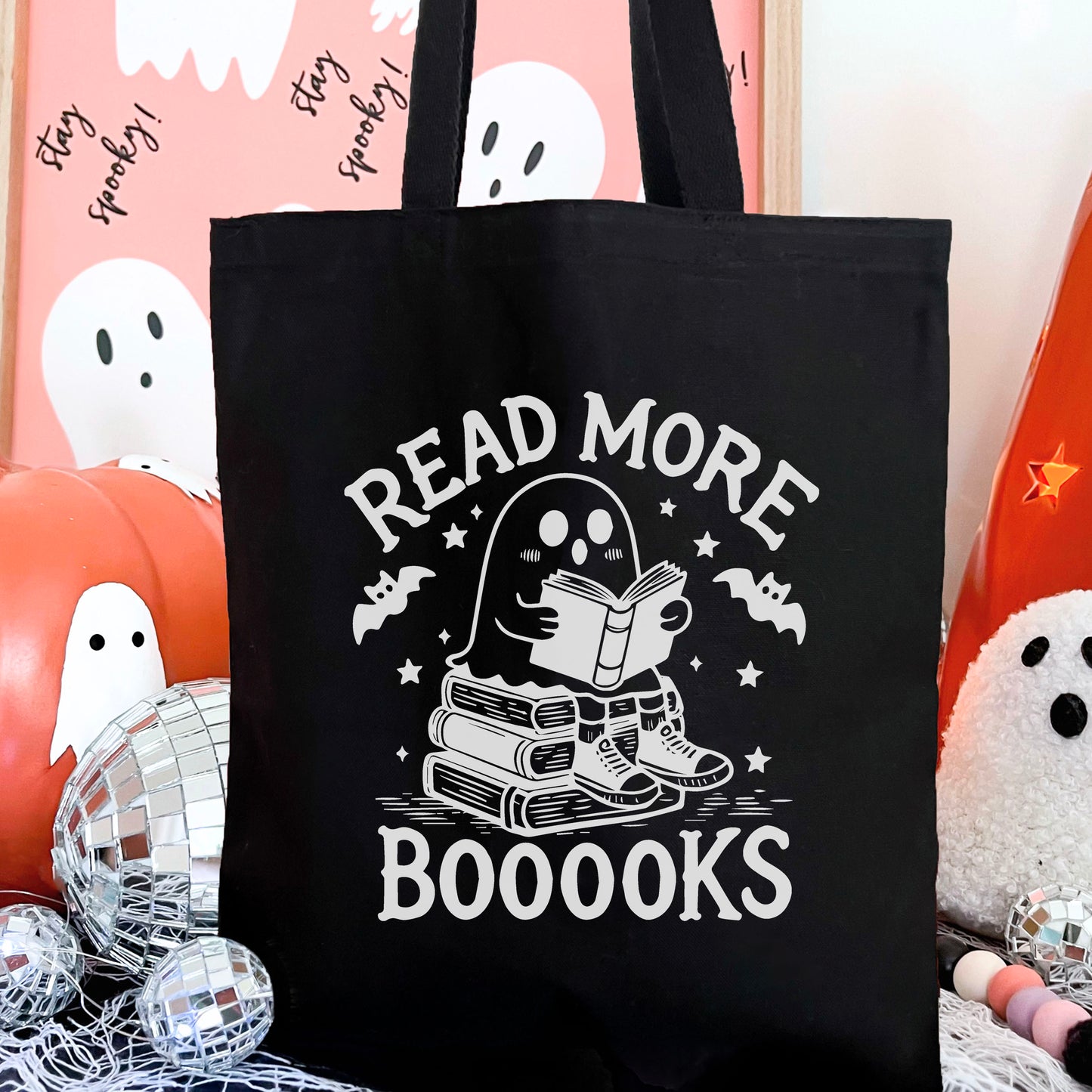 Read More Booooks Canvas Tote Bag Canvas Tote Bag