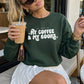 All I Need Are My Coffee & My Books Gildan Crewneck Sweatshirt