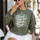 Tired Moms Book Club Gildan Crewneck Sweatshirt