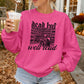 Dead But Well Read Gildan Crewneck Sweatshirt