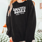 Smutty Books And Wine Lightweight Comfort Colors Sweatshirt