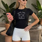 Book Girl Summer Bella Canvas Micro Rib Baby Tee