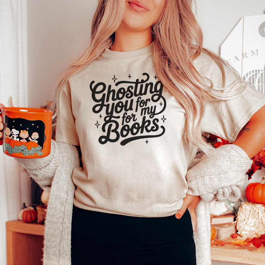 Ghosting You for My Books Gildan Softstyle Shirt