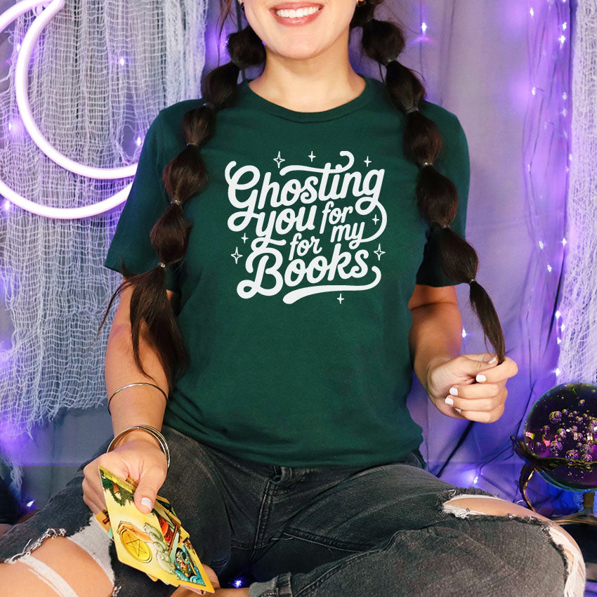 Ghosting You for My Books Gildan Softstyle Shirt