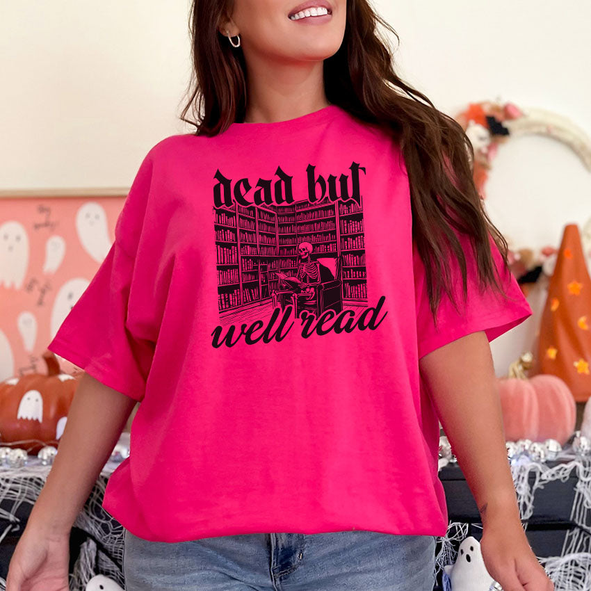 Dead But Well Read Gildan Softstyle Shirt