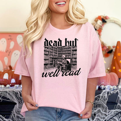 Dead But Well Read Gildan Softstyle Shirt