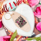 Dead Set on Reading Retro Motel Keychain