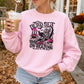 Dead Set on Reading Gildan Crewneck Sweatshirt