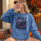 Dead Set on Reading Gildan Crewneck Sweatshirt