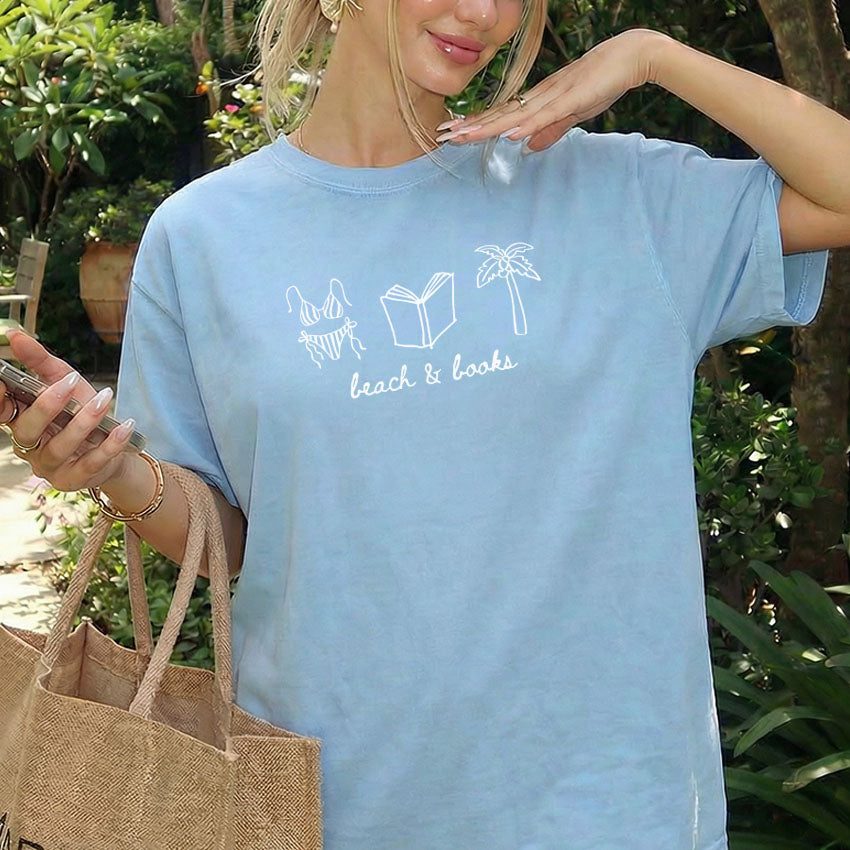 Beach & Books Heavyweight Comfort Colors Shirt