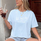 Beach & Books Heavyweight Comfort Colors Boxy Cropped Tee