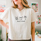 Beach & Books Heavyweight Comfort Colors Boxy Cropped Tee