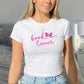 Book Lover Micro Rib Baby Tee